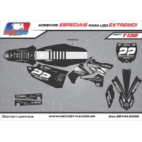Y 136 GRÁFICO ADESIVO YAMAHA YZ - WR
