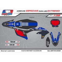 Y 138 GRÁFICO ADESIVO YAMAHA YZ - WR