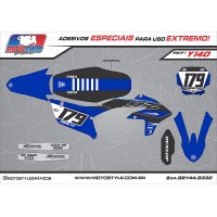 Y 140 GRÁFICO ADESIVO YAMAHA YZ - WR