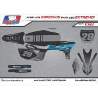 Y 141 GRÁFICO ADESIVO YAMAHA YZ - WR