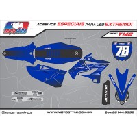 Y 142 GRÁFICO ADESIVO YAMAHA YZ - WR