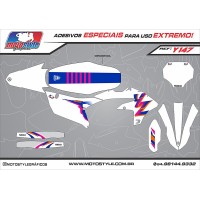 Y 147 GRÁFICO ADESIVO YAMAHA YZ - WR