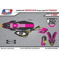 Y 150 GRÁFICO ADESIVO YAMAHA YZ - WR