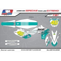 Y 151 GRÁFICO ADESIVO YAMAHA YZ - WR